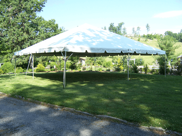 30’ x 30’ Frame Tent (Seats 90)